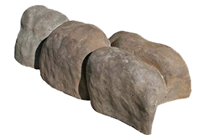 Rock Overlap Edger